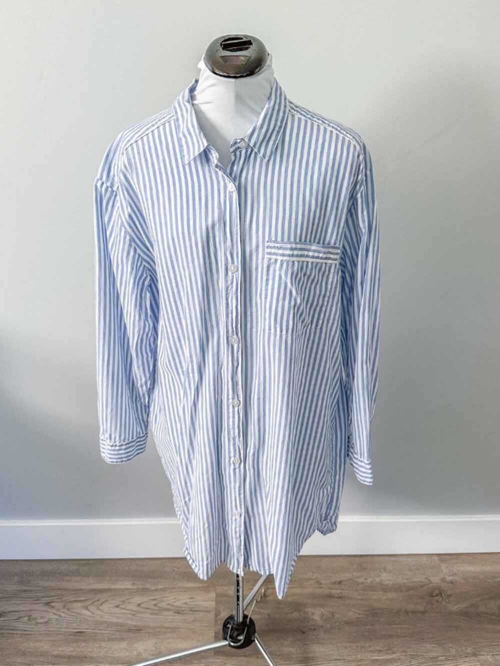 H&M Stripped Shirt Dress or Pajama Top